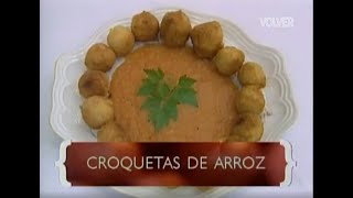 Croquetas de Arroz 🍚 Karlos Arguiñano en tu Cocina 🥚 1999 🇦🇷 [upl. by Laden]