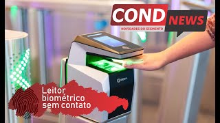 Cond News leitor biométrico sem contato [upl. by Lorou]