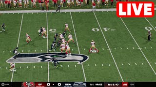 NFL LIVE🔴 San Francisco 49ers vs Seattle Seahawks  Week 6 NFL Full Game  10th October 2024 NFL 25 [upl. by Anelaf]