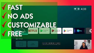 Transform Your Android TV with Projectivy Launcher  Fast AdFree and Fully Customizable [upl. by Brynna360]