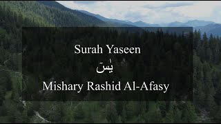 Surah Yaseen  Mishary Rashid AlAfasy  HD  Arabic and English Translation [upl. by Riana206]