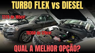 COMPASS DIESEL vs COMPASS T270  QUAL A MELHOR OPÇÃO [upl. by Siegler]