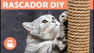 Rascador para gatos casero  Manualidades para mascotas [upl. by Ursas]