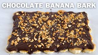 Viral Chocolate Banana Bark Recipe [upl. by Stryker636]