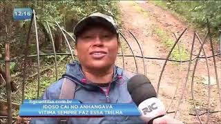 Exclusivo Gost faz resgate de idoso que caiu no morro Anhangava [upl. by Neda]