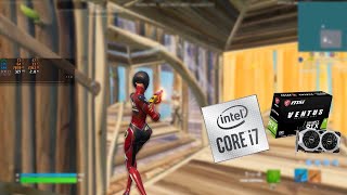 Fortnite i7 10700K amp RTX 2060 Creative FPS TEST 60 120 144 180 200 240 360FPS [upl. by Yntruoc]