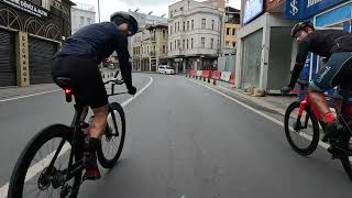 Cycling Along the Bosphorus Alkent to Kabataş Istanbul 4K [upl. by Ahsiniuq]