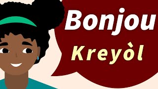 How to Greet People in Haitian Creole [upl. by Broddy]