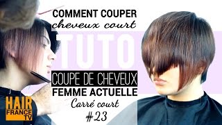 Comment couper les cheveux court HAIR France TV [upl. by Evets]