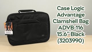 Розпаковка Case Logic Advantage Clamshell Bag ADVB116 156 Black 3203990 [upl. by Giralda]