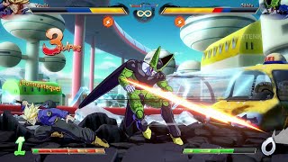 Dragon Ball Fighterz Trunks vs Cell [upl. by Henrietta]