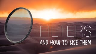 Photography Filters And How To Use Them CPL ND Night Sky and UV Filter [upl. by Auqinahs]