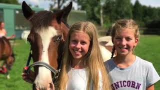 Ponykamp 2017 bij Ruitersportcentrum EEPM  week 1 dag 2 [upl. by Alleroif]