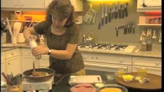 Roasted Turkey Breast with Fruit Stuffing  Marlene Matar Cooking Courses [upl. by Suzann]