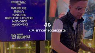 Kristof Koszegi  Live Disco House DJ Set From Budapest  Winter Mix [upl. by Leonhard224]