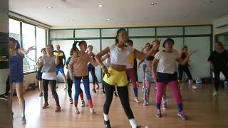 Wake me up before you go go  Zumba Fitness with Dina B 80s style [upl. by Kumar]