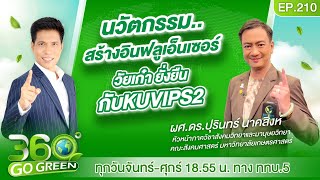 นวัตกรรมสร้างอินฟลูเอ็นเซอร์วัยเก๋า ยั่งยืนกับ KUVIPS2 I 360 องศา Go Green EP210 [upl. by Warp]