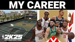 NBA 2K25 Arcade Edition My Career Builder Badges amp Animations [upl. by Uuge]