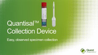 Quantisal™ Oral Fluid Drug Testing by Quest Diagnostics [upl. by Priest]