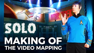 SOLO Making of  The Video Mapping  with Arturo Brachetti [upl. by Aslehc37]