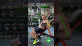 quotPerfect Your Incline Bicep Curls Mistakes amp Correctionsquot [upl. by Treat323]