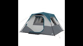 6Person Instant CABIN TENT with builtin LED lights [upl. by Oribella806]