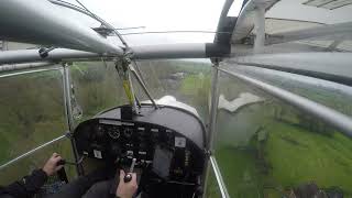 Skyranger classic 912  Returning to airfield change of weather and wind direction [upl. by Melgar942]