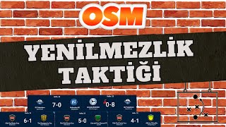 OSM 2023 GÜNCEL YENİLMEZ TAKTİK  ONLİNE SOCCER MANAGER [upl. by Ahsekahs]