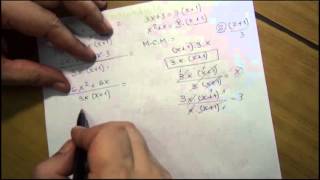 Expresiones algebraicas fraccionarias  Ejercicios desarrollados [upl. by Eetsim]