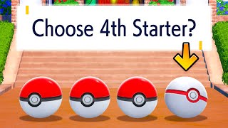 Choose Your Starter but Theres Actually Four [upl. by Narhem]