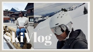 SKI HOLIDAY VLOG SKI TRIP IN THE FRENCH ALPS MORZINE AVORIAZ [upl. by Annahtur]