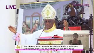 SIXTH SUNDAY OF EASTER YEAR B HOLY MASS  HOLY CROSS CATHEDRAL LAGOS ARCHDIOCESE [upl. by Aztiram]