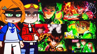 OverlordsMutante rexFamilia Tennyson React a Raps de Ben 10  M4rkimanirap  Iron master [upl. by Oni]