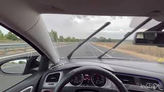 2014 VW GOLF 7 16 TDI POV Drive 4K [upl. by Aneer]