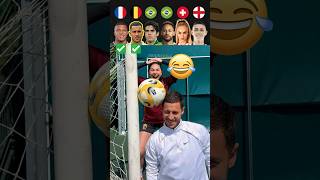 Mbappe VS Hazard VS Kaka VS Neymar VS Lehmann VS Foden  No Look Challenge [upl. by Tallou]