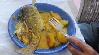 corvina al horno  recetas de cocina de un pescador de menorca [upl. by Elreath395]