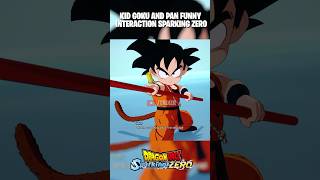 Kid Goku And Pan Funny Interaction Sparking Zero [upl. by Anileda]