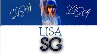 Karaoke SG  Sexy Girl   LISA  BLACKPINK    Solo Version [upl. by Beauvais]