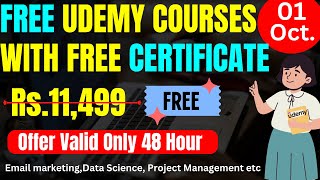 Udemy Free Courses With Free Certificate  Learn New Skills Online  Beginner to Advance Course [upl. by Emiline]