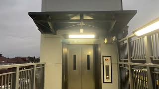 Express Lift At Meols Train Station Platform 1 [upl. by Ermey]