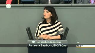 Aktuelle Stunde zum IPCC Bericht Rede Baerbock 02042014 [upl. by Atidnan]