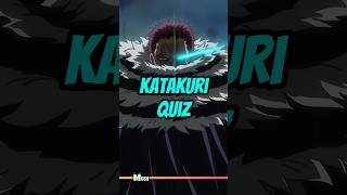 KATAKURI QUIZ 😈❓ onepiece anime onepiecequiz katakuri bigmom wholecakeisland [upl. by Ettigdirb]