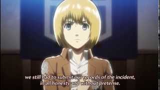 Shingeki no Kyojin OVA 3 Clip 5  This Proves It Armin is the Narrator [upl. by Nytram]