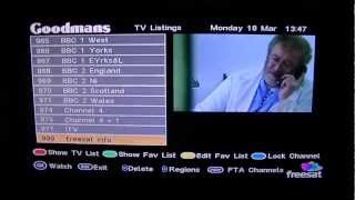 Standard Definition Freesat Box  Add amp View NonFreesat Channels [upl. by Tavia964]