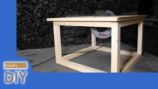 Table Saw from Circular Saw [upl. by Atnoled]