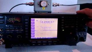 Icom IC756 demonstration [upl. by Ahsile]