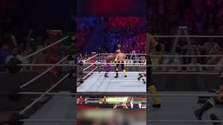 How tf￼ does Logan jump over Edge😂😂 wwe [upl. by Hermes]