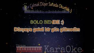 Yüreğimde Yara Var KaraokeFerdi TayfurGökhan NamlıTürkçe Piano Karaoke [upl. by Akyeluz534]