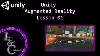 Unity Augmented Reality Tutorial Lesson 01  AR Simulation [upl. by Leahcimauhsoj559]