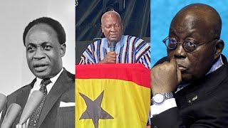 John Mahama gives Powerful speech on Kwame Nkrumah’s birthday  jabs Akufo Addo for changing history [upl. by Bonni804]